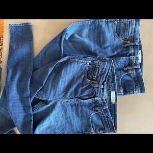 Double pack Madewell jeans 10” high rise size 27